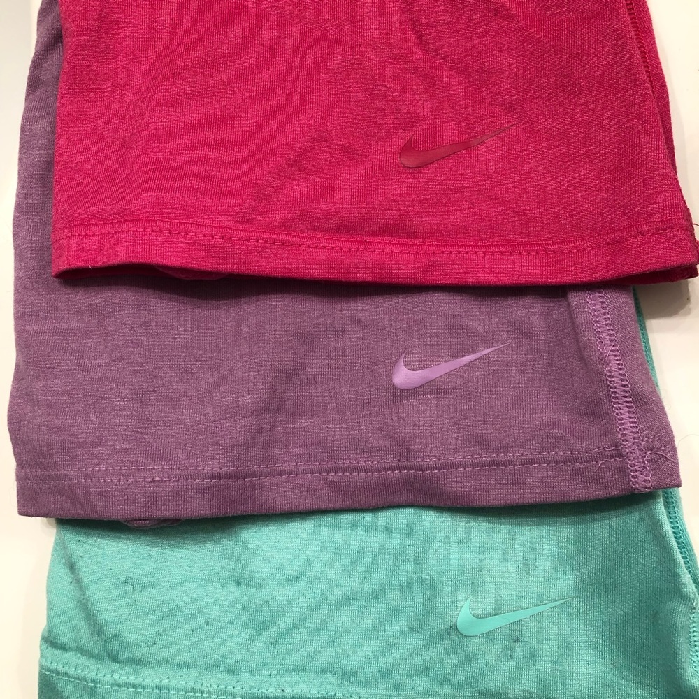 3 Nike Dri-fit work out shirts